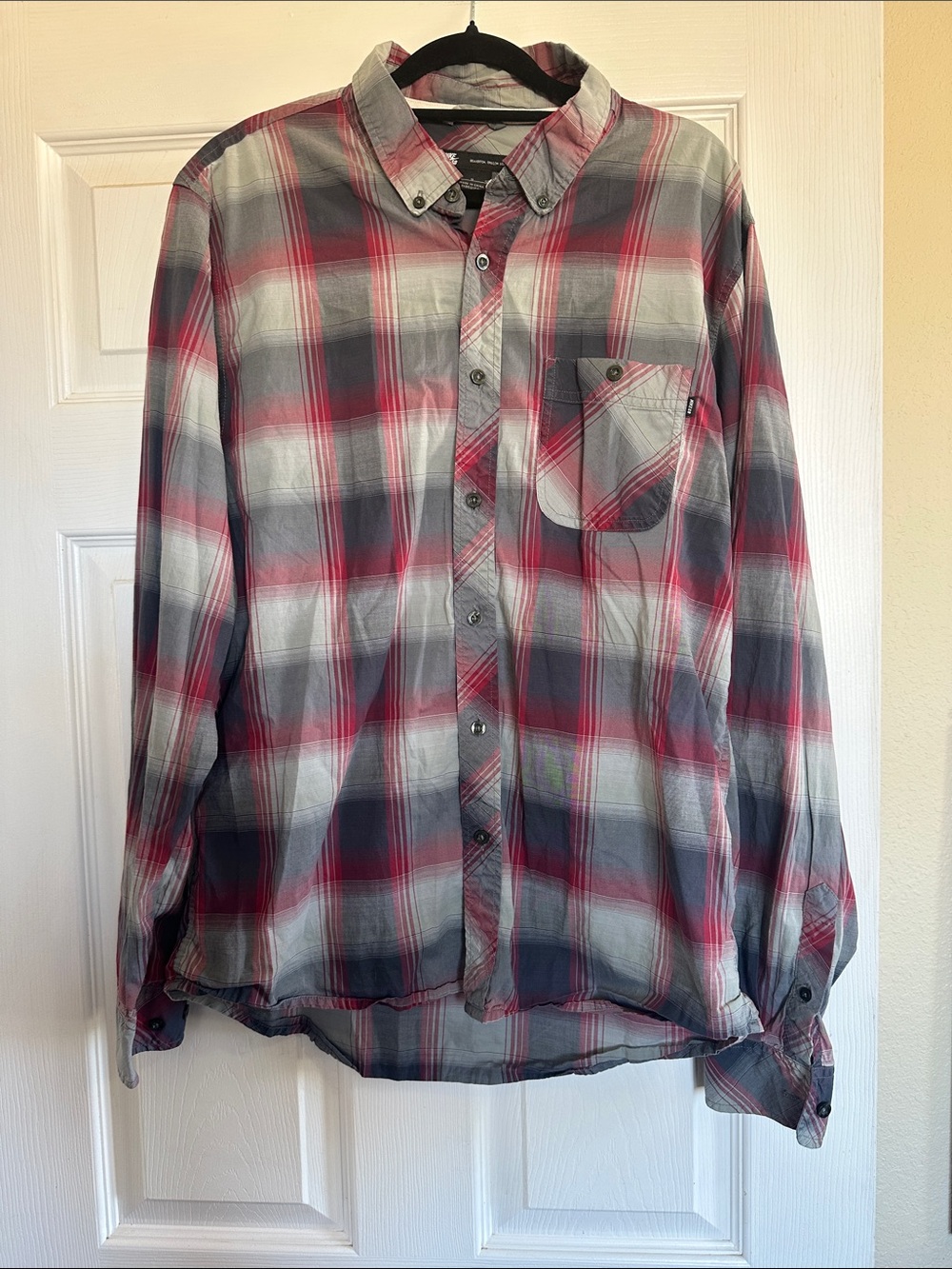 Nike SB Plaid Button-Down Shirt